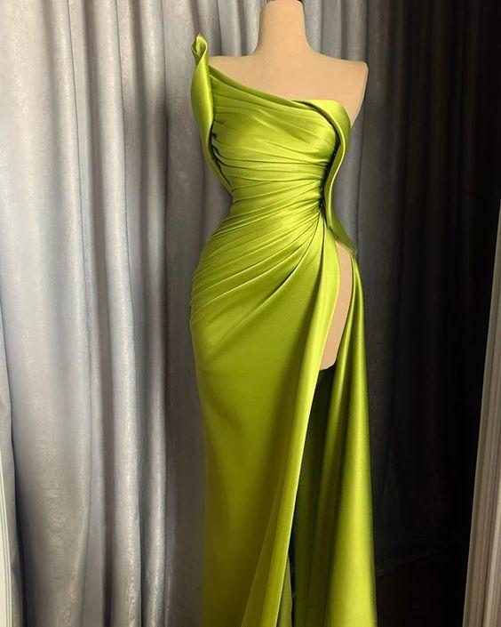 Sexy Sleeveless Mermaid Formal Prom Dresses Main image
