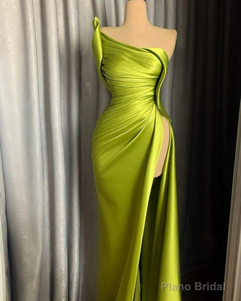 Sexy Sleeveless Mermaid Prom Dresses Main image