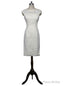 Sheath Cap Sleeves Knee Length Mother Of The Bride Dresses