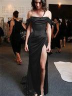 Sheath Prom Dresses Minimalist Dress Evening Party Dress Sleeveless Prom Dress