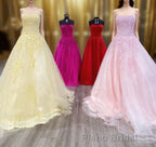 Wine Red Floral Lace Strapless A-Line Formal Prom Dresses