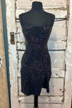 Short Tight Yellow Homecoming Dresses,Crystal Beaded Semi Prom Dresses