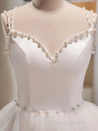 Short White Tulle Formal Prom Dresses, Short White Tulle Homecoming Graduation Dresses