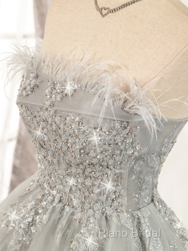 Silver Hoco Dresses Short Homecoming Dresses