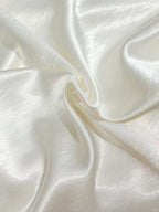 Simple Ivory Mermaid Square Neck Strapless Pleated Satin Formal Prom Dresses Bridesmaid Dresses