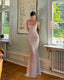 Simple Mermaid Straps Sequin Formal Prom Dresses Maxi Dresses 22Th Birthday Outfits