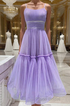 Simple purple short Formal Prom dress, purple homecoming dress