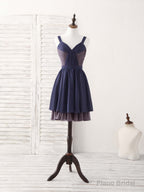 Simple Sweetheart Chiffon Short Prom Dress, Homecoming Dress