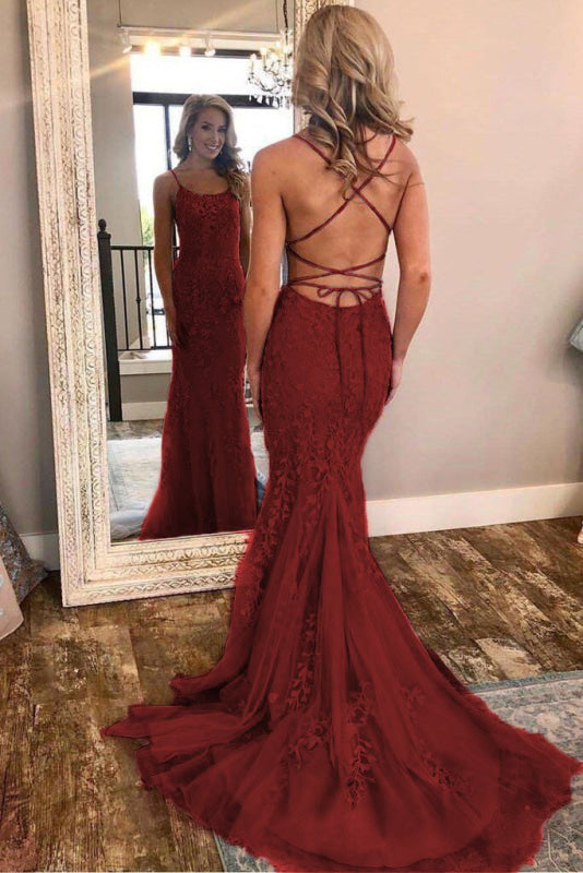 Baby Blue Mermaid Formal Prom Dresses | Stock In USA