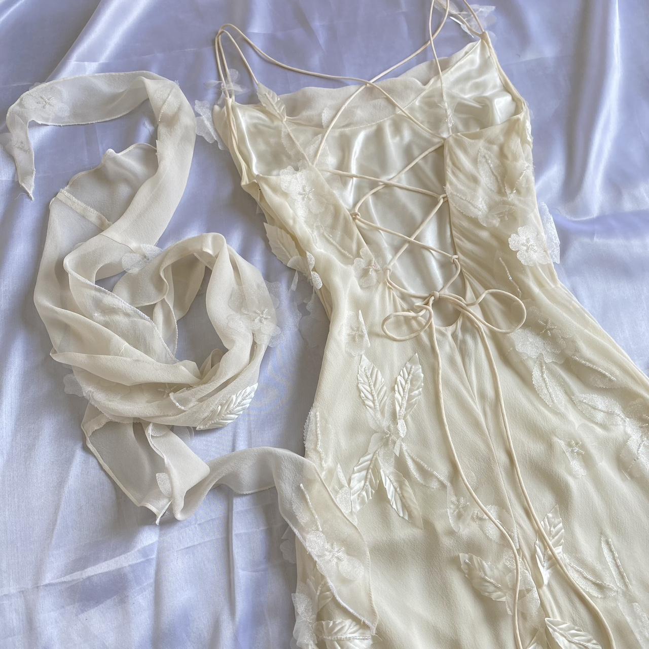Yellow Exquisite Beaded Spaghetti Strap A-Line Chiffon Long Formal Evening Gown Ball Gown