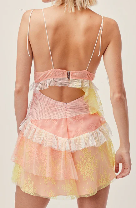 Spaghetti Straps Lace Homecoming Dresses Mini Formal Prom Dresses