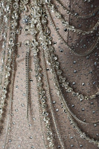 Spaghetti Straps Mermaid Beading Satin Long Formal Prom Dresses Rhinestone Formal Evening Dresses