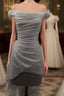 Sparkle Sequin Bling Bling Off The Shoulder  Wedding Dresses