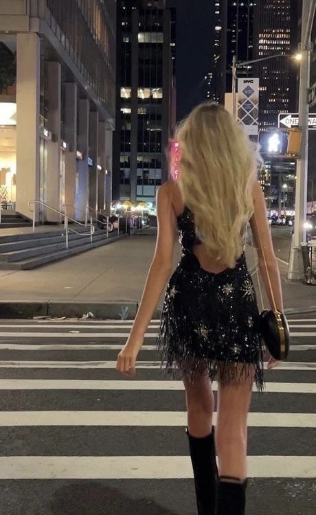 Sparkling Tassel Square Neck Star Sequin Open Back Homecoming Dresses