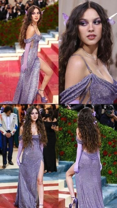 Sparkly Sequins Spaghetti Straps Sequin Side Slit Formal Prom Dresses