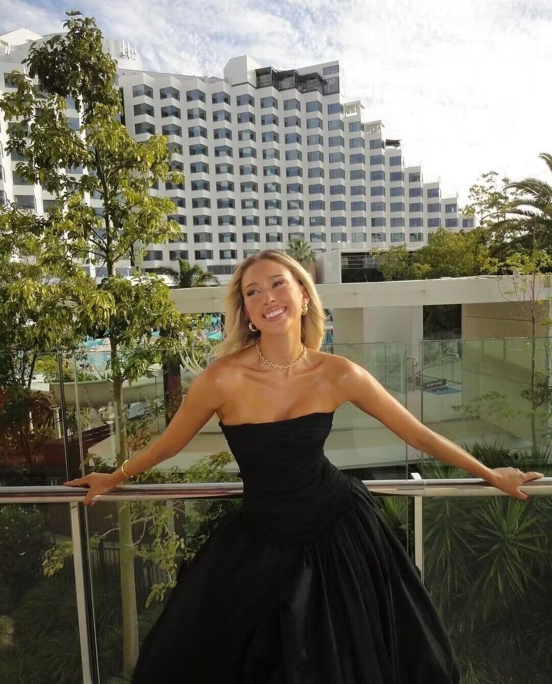 Strapless Black A Line Long Formal Prom Dresses With Slit