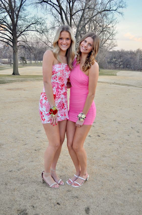 Strapless Homecoming Dresses Bodycon Formal Prom Dresses