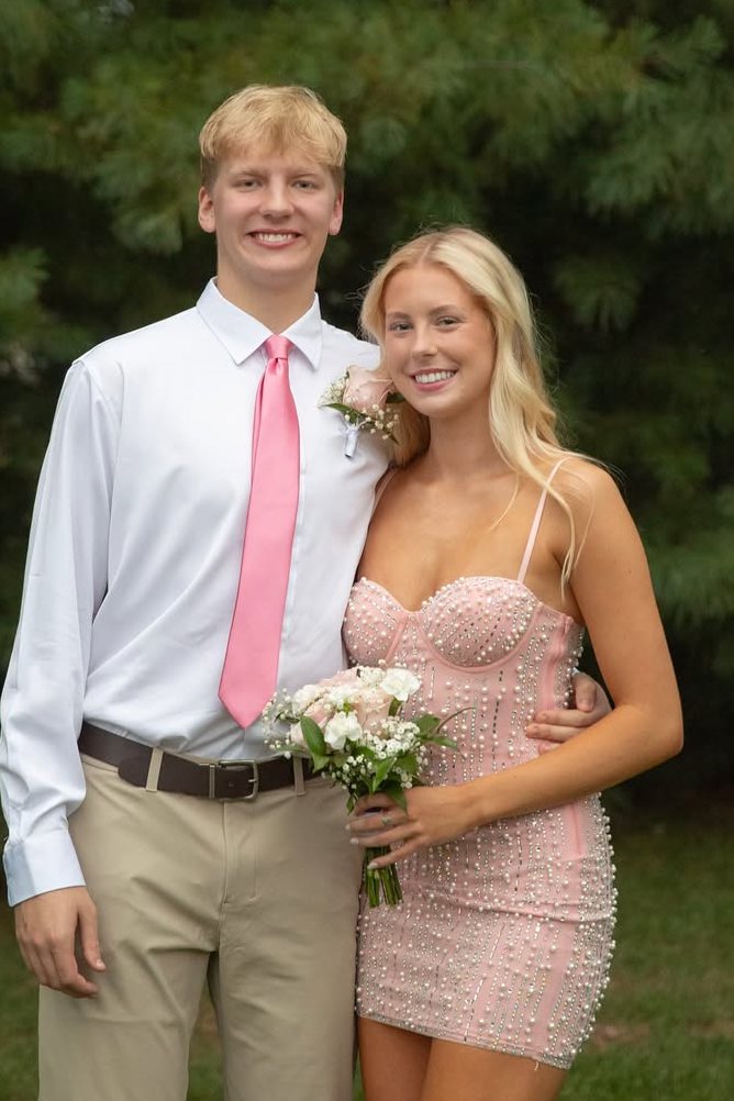 Stunning Pink Straps Sequins With Pearls Tight Homecoming Dresses