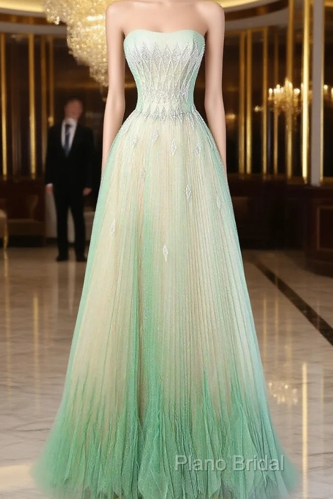 Sweet Fairy Style Ball Gown For Birthday&Quinceanera-Sparkling Diamond A-Line Tulle Formal Dresses Main image