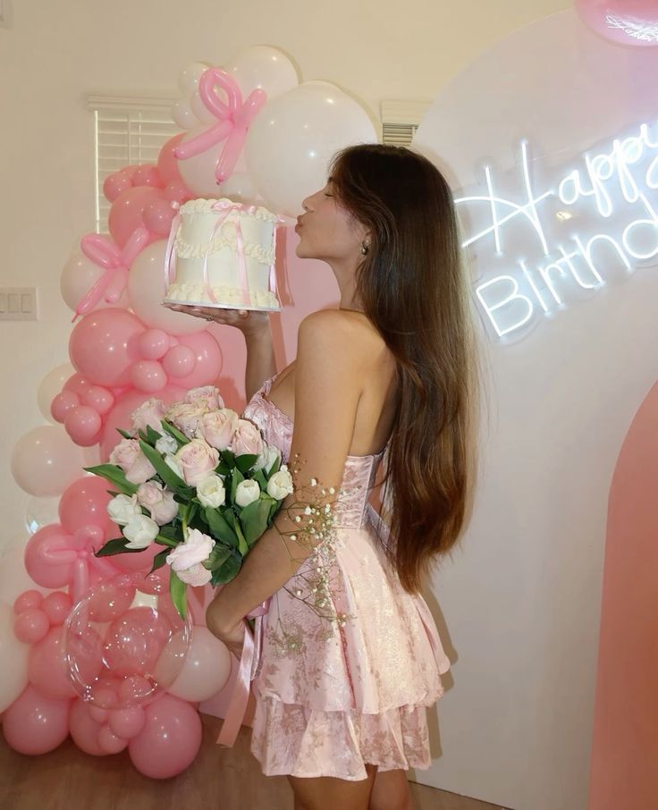 Sweet Satin Tube Top Herringbone Pink Dark Pattern A-Line 17Th Birthday Homecoming Dresses Secondary image
