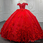 Sweet Valentine Red Quinceanera Dress