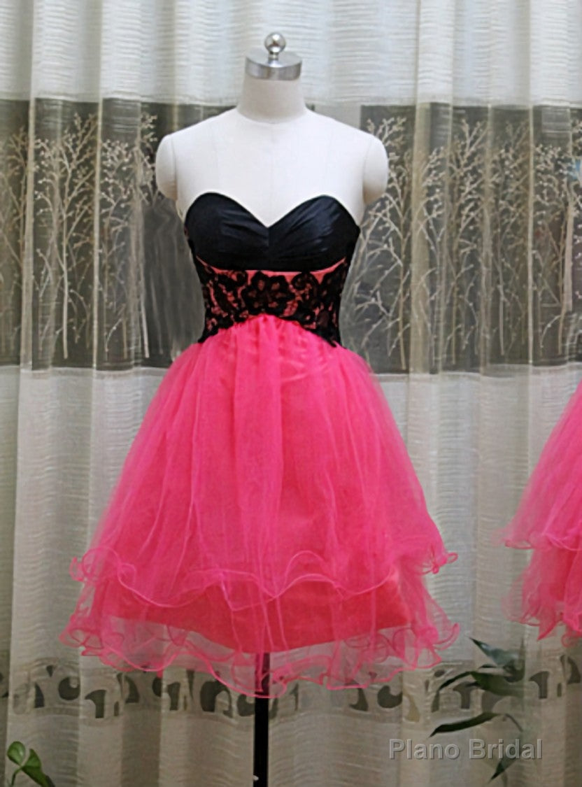 Sweetheart Neck Prom Dress Homecoming Prom Dress Open Back Prom Dress Main image