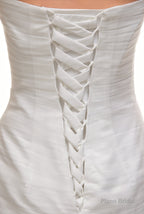 Sweetheart Off The Shoulder Pleated Mermaid Simple Wedding Dresses