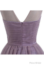 Sweetheart Tulle Homecoming Dresses A Line Scoop Short Prom Dress