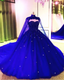 Tulle Ball Gown Quinceanera Dresses With Cape Formal Prom Dresses
