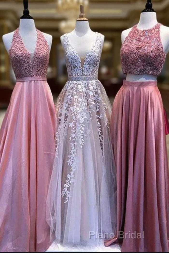 Tulle Lace Formal Prom Dresses .Sexy Party Dresses Main image