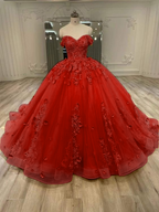 Quinceanera Dresses Sweetheart Ball Gowns Party Formal Prom Dresses