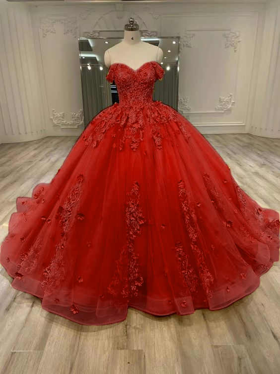 Quinceanera Dresses Sweetheart Ball Gowns Party Formal Prom Dresses