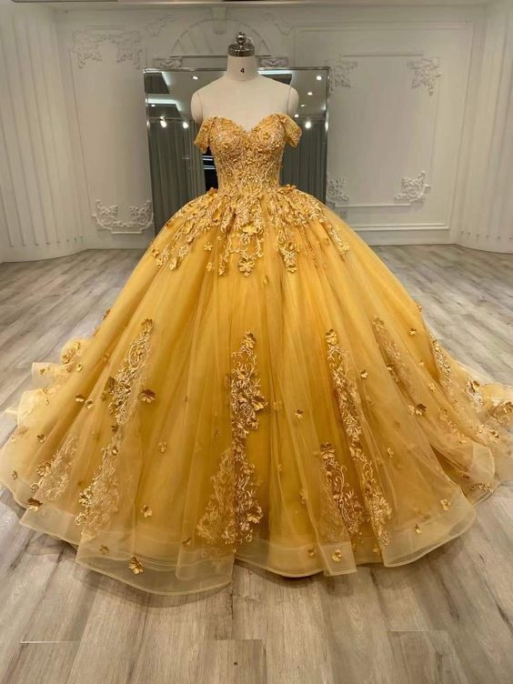 Quinceanera Dresses Sweetheart Ball Gowns Party Formal Prom Dresses