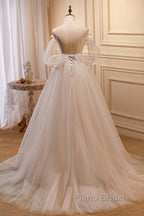 Unique And Noble Ivory Sleeveless Off Shoulder Ball Dresses Ivory Sheer Thin Shoulder Strap With Backless Strap Formal Prom Dresses