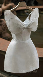 Unique Princess Spaghetti Straps Homecoming Dresses,Elegant Formal Prom Dresses