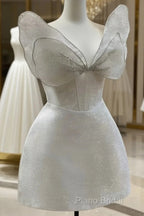 Unique Princess Spaghetti Straps Homecoming Dresses,Elegant Formal Prom Dresses