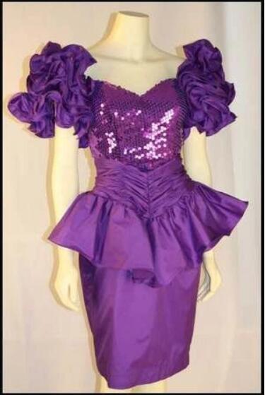 Unique Purple Short Formal Prom Dresses, Formal Evening Dresses Main image