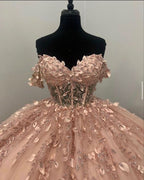 Unique Sleeveless Light Pink Ball Gown Formal Prom Formal Evening Formal Dresses