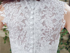 V-Neck A-Line Wedding Dresses