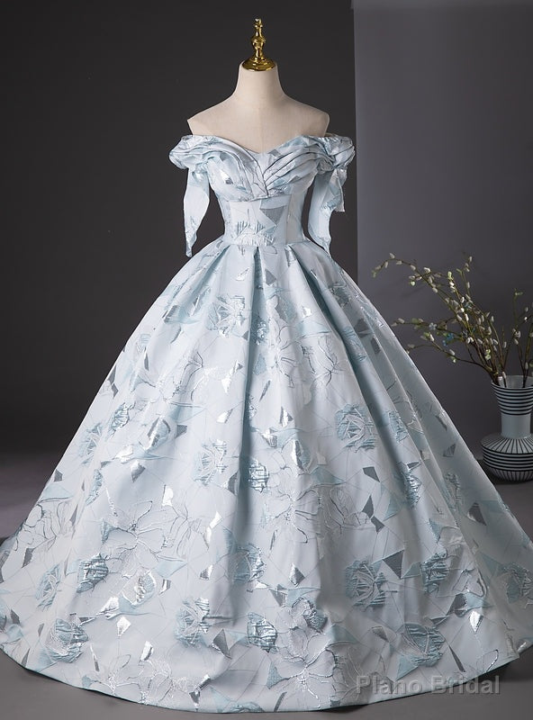 Vintage Ball Gown Off the Shoulder Pleats Quinceanera Dress Main image