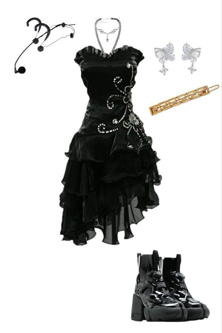 Vintage Black Straps Beaded Formal Evening Dresses Ruffled Homecoming Dresses