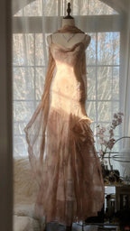 Vintage Formal Evening Dresses, Sleeveless Long Party Gowns