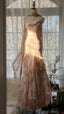 Vintage Formal Evening Dresses, Sleeveless Long Party Gowns