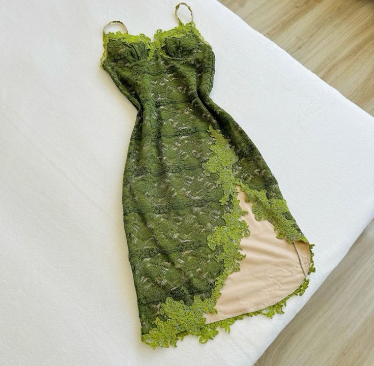 Vintage Green Dresses Lace Formal Prom Dresses