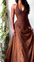 Vintage Mermaid Purple Lace Halter Formal Prom Dresses Long Formal Evening Party Dresses Formal Prom Gowns