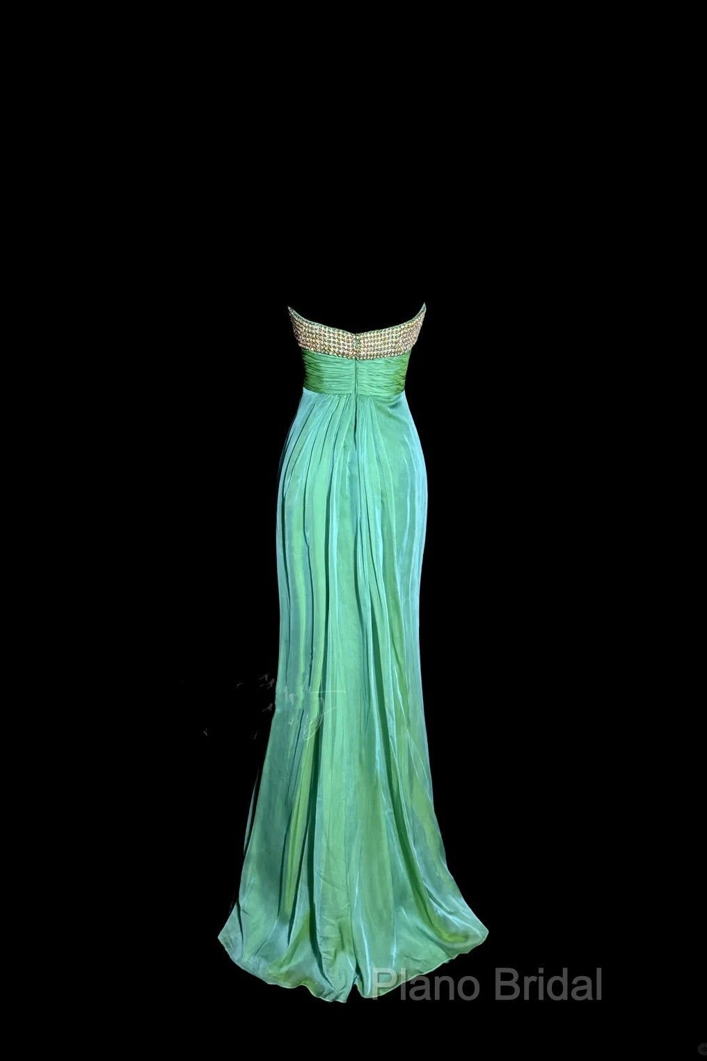 Vintage Mermaid Sweetheart Green Long Formal Prom Gown Fairy Formal Prom Dresses