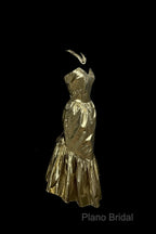 Vintage Mermaid Sweetheart Short Formal Prom Gown Fairy Formal Prom Dresses