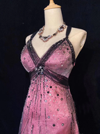 Vintage Tulle Beaded A Line Birthday Dresses Spaghetti Straps Homecoming Dresses Cocktail Dresses