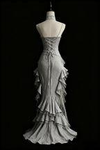 White Retro Fashion Elegant Long/Short Lace Homecoming Dresses Formal Prom Dresses Formal Evening Gown