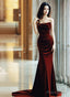 Wine Red Velvet Long Formal Dress Evening Dress, Wine Red Prom Dress